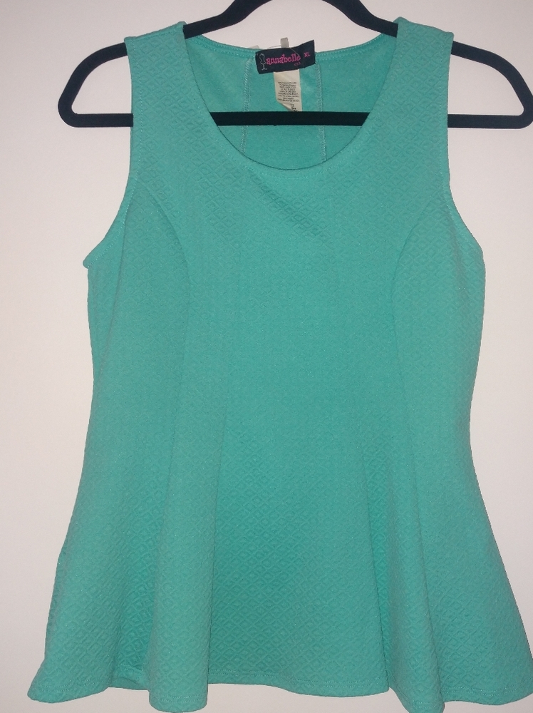 Turquoise top